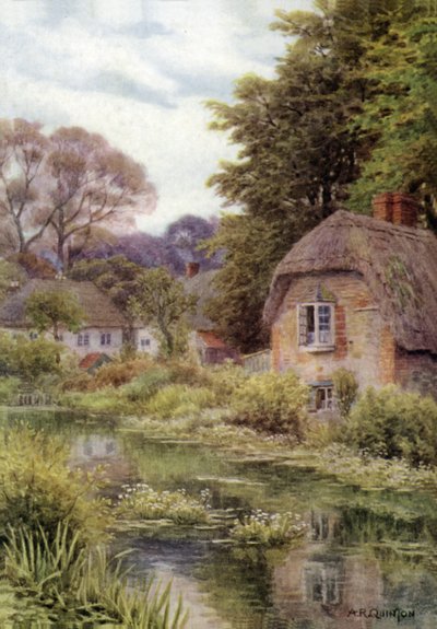 On the Avon, at Lake, Near Salisbury by Alfred Robert Quinton